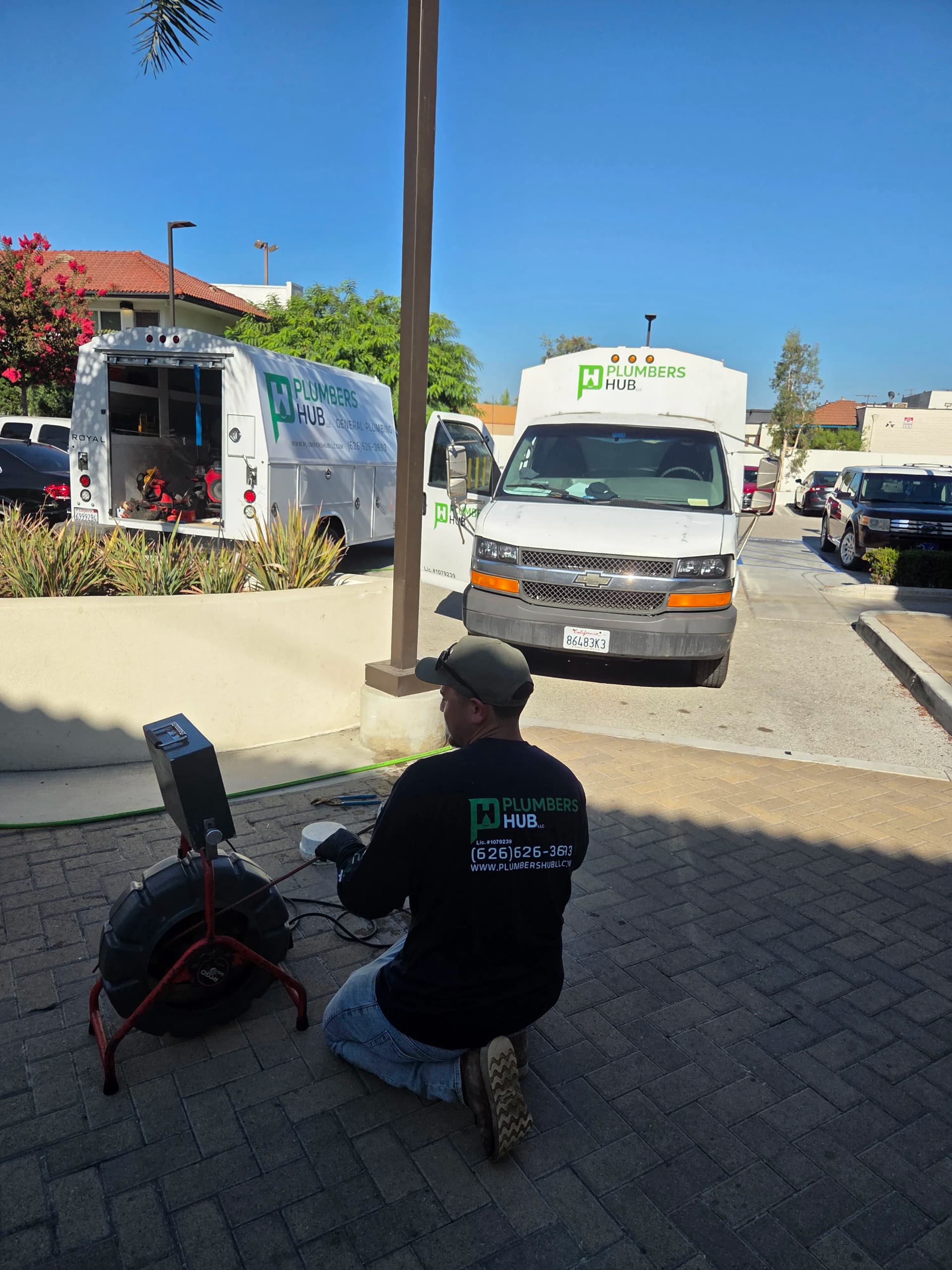 Hydro Jetting Clears Heavy Drain Buildup at Claremont Apartment Complex image