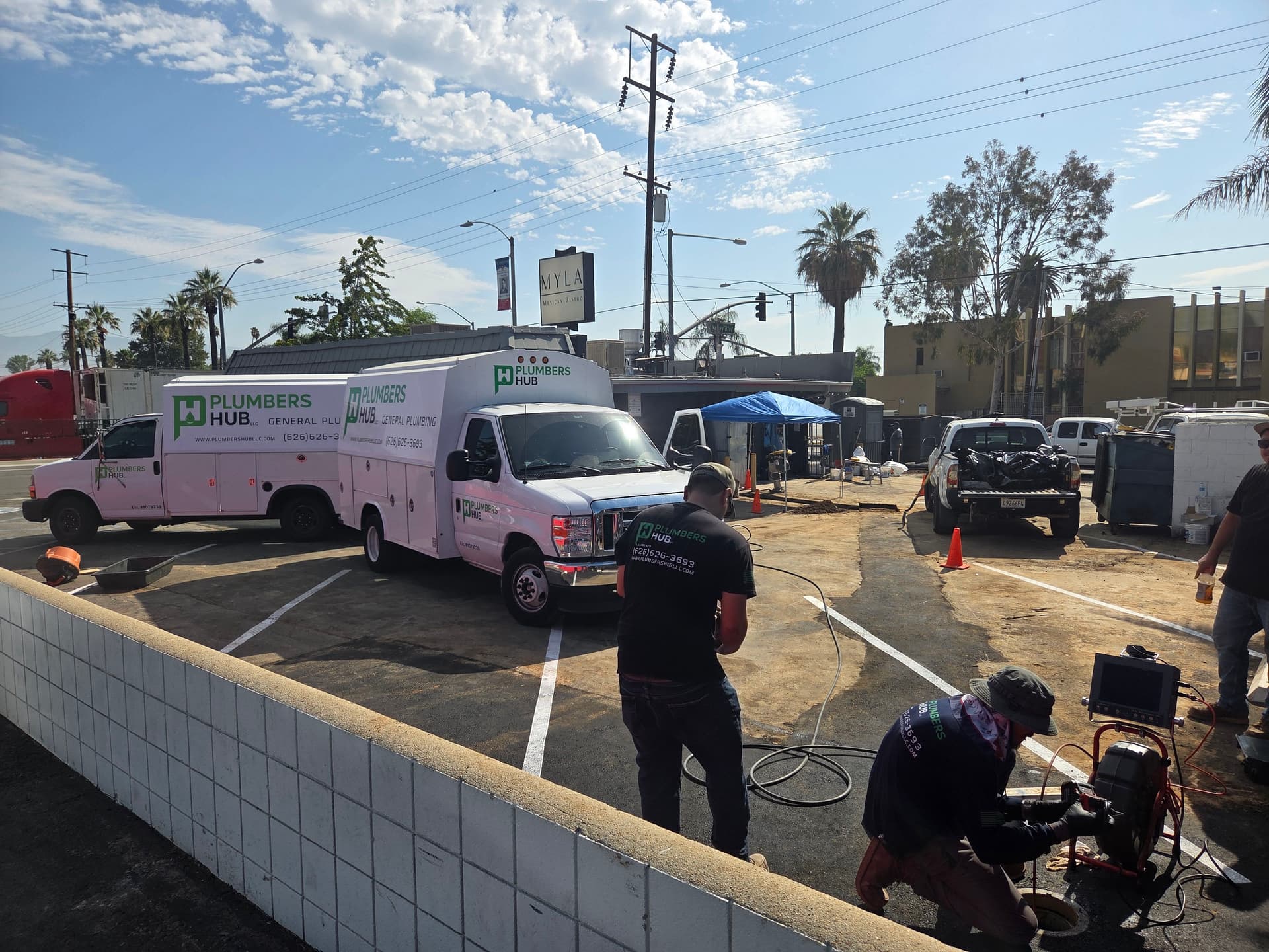 Restaurant Sewer Repair and Hydro Jetting in Colton image