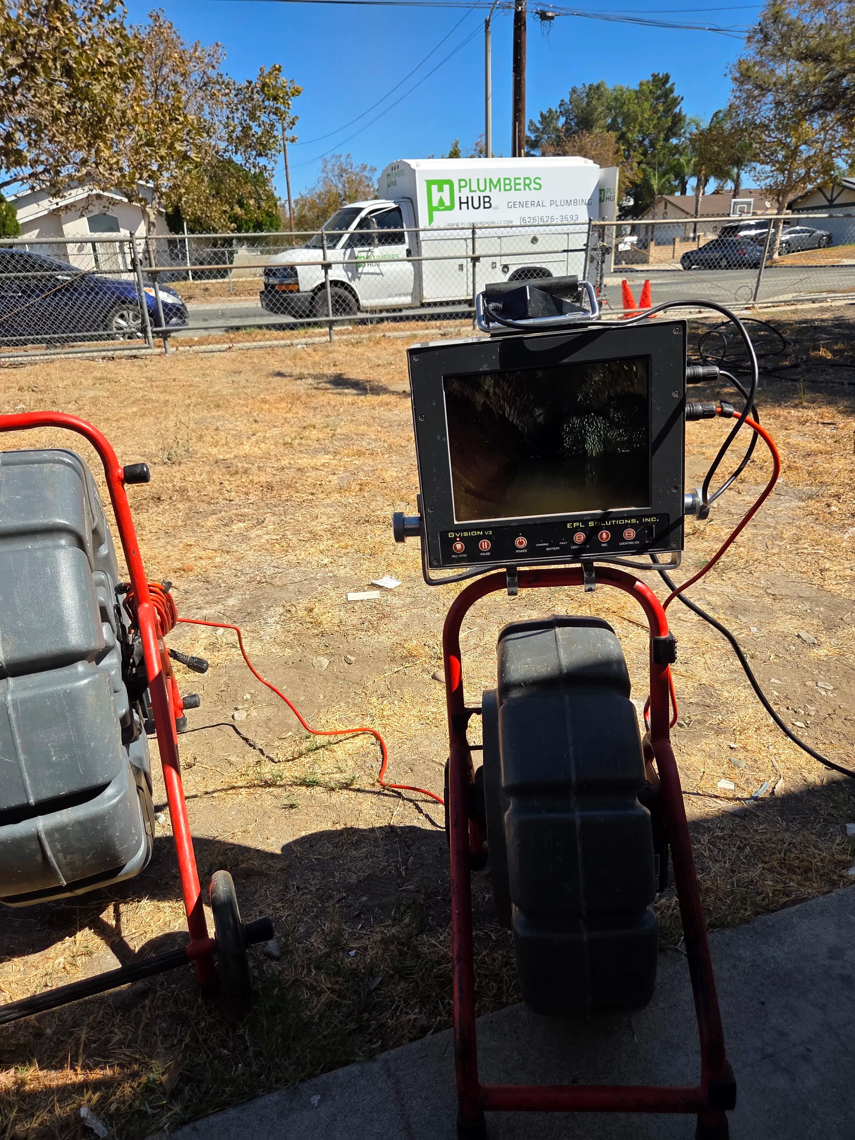 Project Sewer Camera Inspection Catches Root Intrusion in Upland CA image