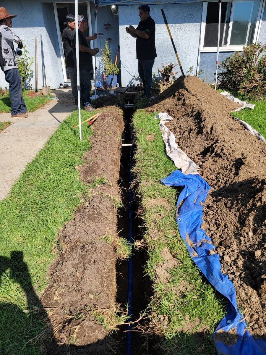 Efficient Water Service Main Line Installation Ontario image