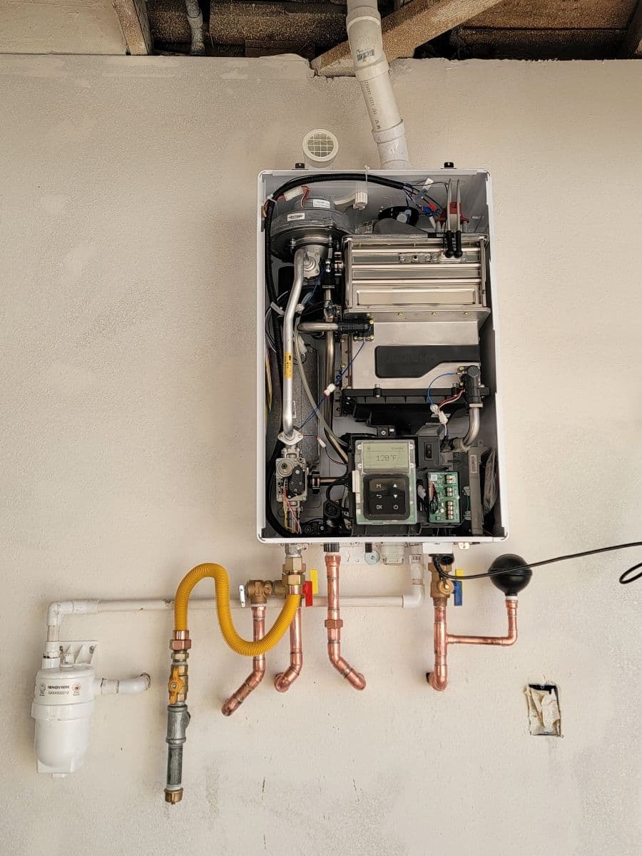 Navien Tankless Water Heater Installation in Ontario