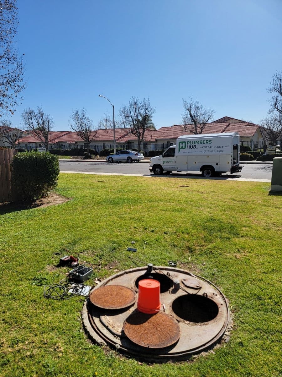 Project Plumbers Hub LLC Tackles Sewer Septic Pit Maintenance in Upland CA image