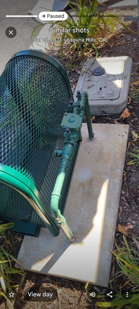 Secure Your Plumbing with Our Sturdy Green Cage image
