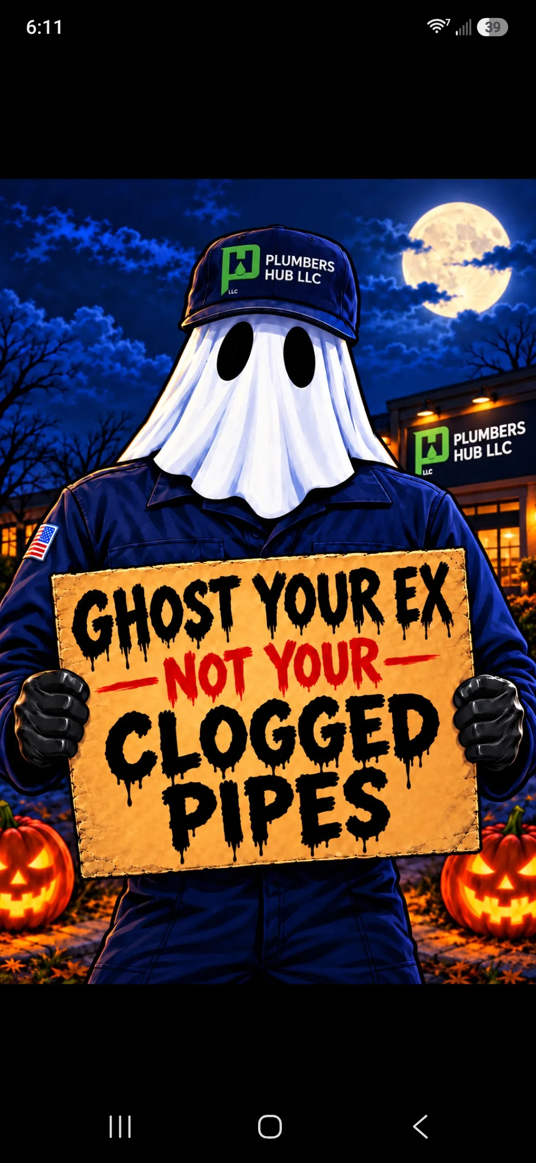 Ghost Your Ex, Not Your Clogged Pipes image