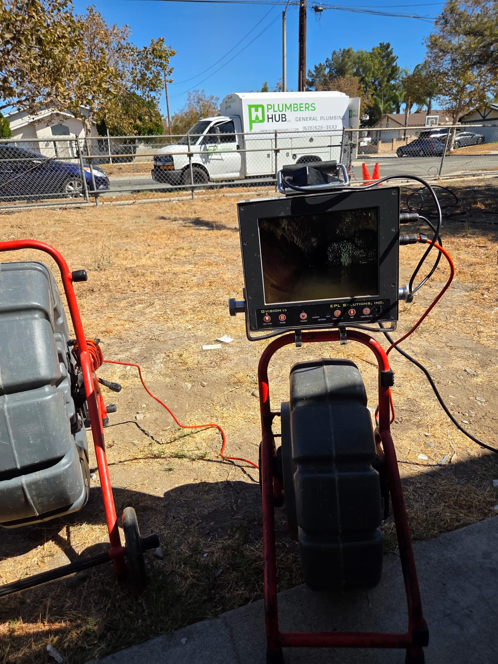 Sewer Camera Inspection Catches Root Intrusion in Upland CA image