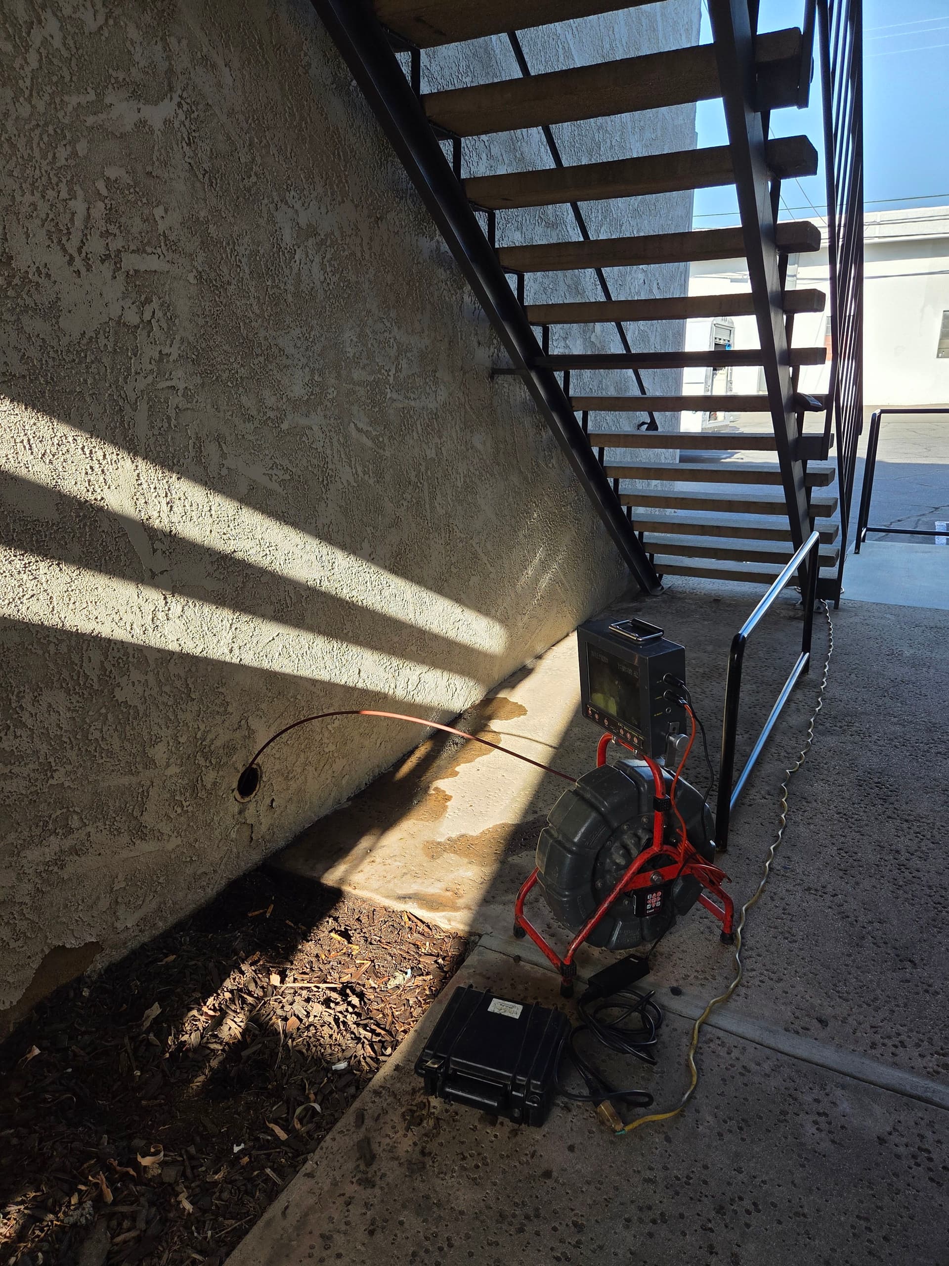 Sewer Main Line Emergency Diagnosed Fast at a Chino Dental Office image